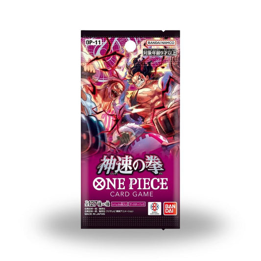 One Piece OP-11 A Fist of Divine Speed - Booster Pack